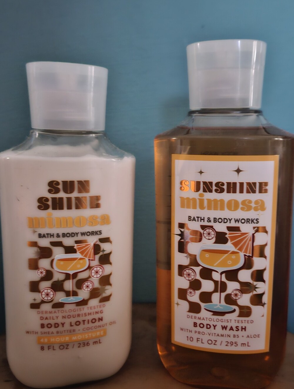 Sunshine Mimosa Body Wash & Lotion Duo